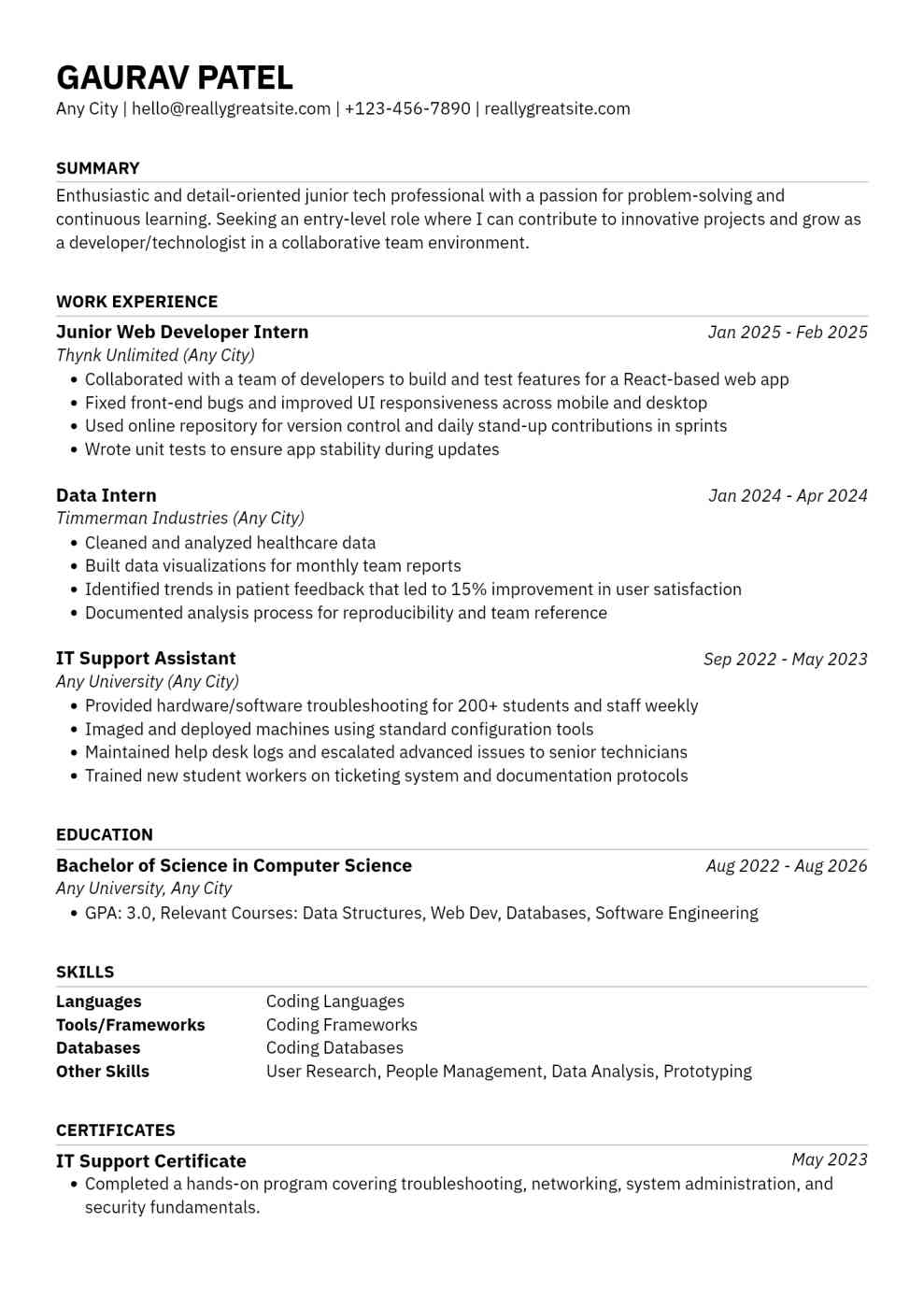Resume 4